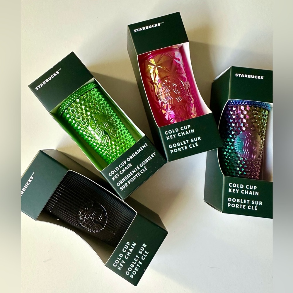 Starbucks Cold Cup Ornaments / Keychains